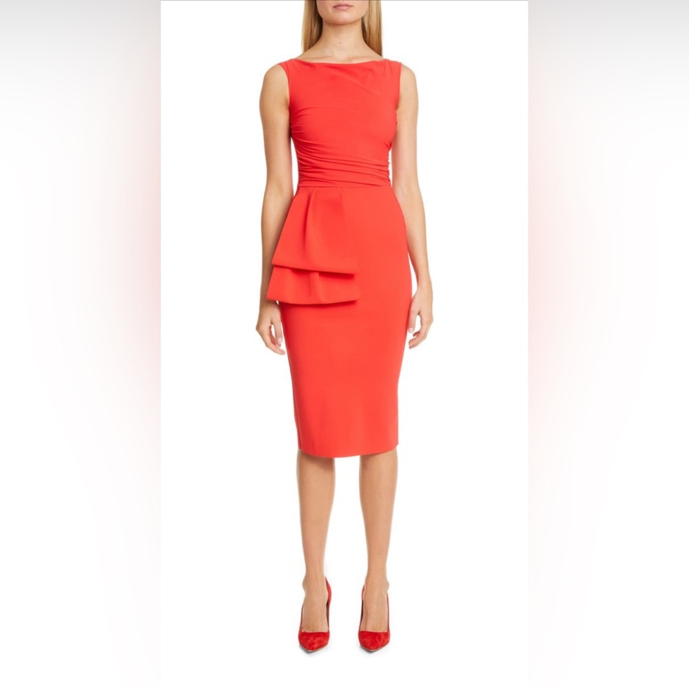 Chiara Boni Petite Robe Cassie Pleat Cocktail Dress